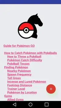 Tips for Pokemon GO Screen Shot 0