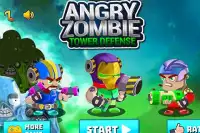 Angry Zombie Tower Defense Screen Shot 0