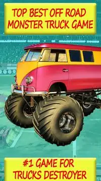 Monster Truck  : Monster Truck parking Game Screen Shot 0