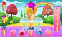 ファンタジーアイスクリームメーカー：コーン＆アイスポップス Screen Shot 0