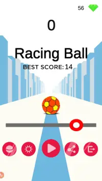 Speed Ball Catch Up - Catch Up The Racing Ball Screen Shot 0