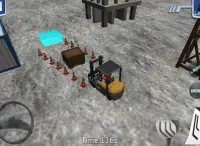 Forklift kegilaan 3D simulator Screen Shot 4