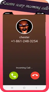 creepy doll video call and chat simulator game Screen Shot 5