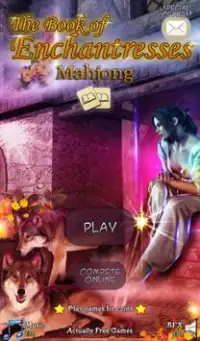 Hidden Mahjong: Witch Screen Shot 0