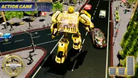 सिटी रोबोट कार परिवर्तन Screen Shot 13