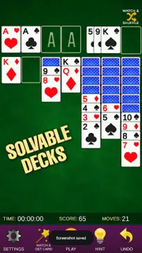 Solitaire - Classic Offline Free Card Game Screen Shot 1