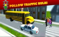 Drive School Bus Simulator Screen Shot 2