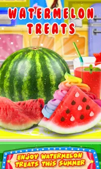 DIY Watermelon Treats Game! Ic Screen Shot 0