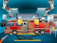 Granny Firetruck Repair Shop Game - Auto Mechanic Screen Shot 11