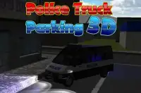 3D Police Truck Parking Game Screen Shot 0
