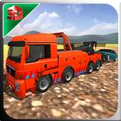 City Towing Truck Drive - Car Pull Police Duty Sim