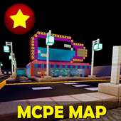 Burger Shop Mystery. MCPE Map