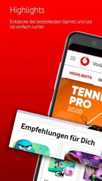 Vodafone Games Screen Shot 0