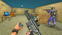 銃のゲーム: FPS 銃ゲームと コマンドーシューティングゲ Screen Shot 1