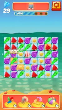 Beach Party Blast: Match 3 Puzzle Rescue Game Screen Shot 3