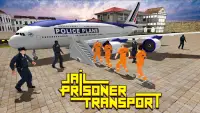 Prisoner Penerbangan Pengangkutan Simulator 2019 Screen Shot 0