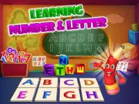 Preschool: Learning Numbers and Letters Screen Shot 3