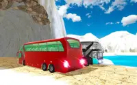 Winter Bus Simulator 2018 Fête de Noël de neige Screen Shot 1