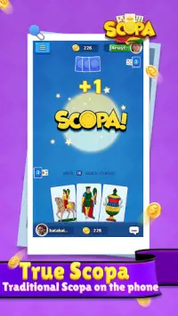 Scopa(Free,No Ads): Italian Card Game Screen Shot 4