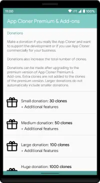 App Cloner Premium & Add-ons Screen Shot 1