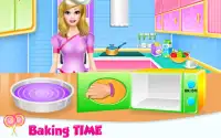 Lovely Rainbow Cake Cooking Screen Shot 4