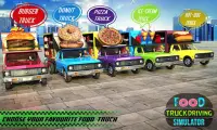 симуля вождения грузови с едой Screen Shot 3