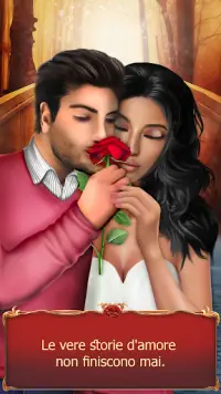 Rosa Rossa Magica: Storia d'amore interattiva Screen Shot 0