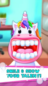 Permainan Dr. Unicorn untuk Anak- Dokter Gigi Anak Screen Shot 5