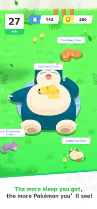 Pokémon Sleep Screen Shot 10