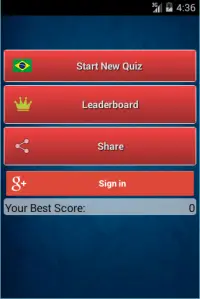 Quiz flags of the world Screen Shot 0