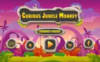Curious Jungle Monkey : Banana Hill Racing Screen Shot 6