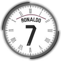 Cristiano Ronaldo Widget Clock