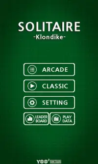 Solitaire Klondike : 1 million of stages Screen Shot 0