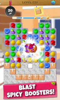 Wonder Chef: Match-3 Puzzle Game Screen Shot 1