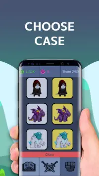Case Tap Titans Screen Shot 0