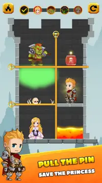 Rescue Hero: Pull Pin Games Screen Shot 4