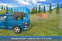 Police Transport Animal Carrier Cargo Truck Sim Screen Shot 4