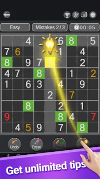 Sudoku.Fun: لعبة سودوكو اللغز Screen Shot 2