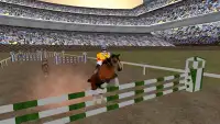 Horse Real Racing & Jumping Simulator Game Screen Shot 2