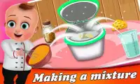 Little Baby Burger Cooking - Restaurant Free Game Screen Shot 0