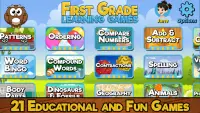 First Grade Learning Games Screen Shot 0
