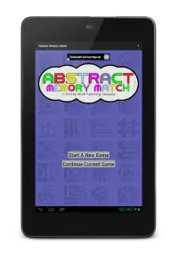 Abstract Memory Match Screen Shot 7