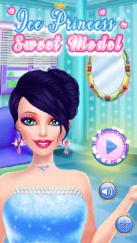 Ice Princess Sweet Doll Makeup and dressup game Screen Shot 0