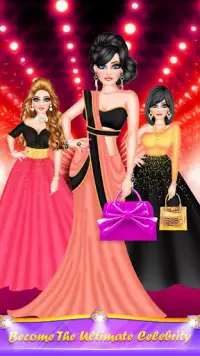Indian Celeb Doll - Royal Celebrity Party Makeover Screen Shot 11