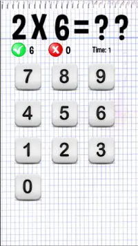 tablas de multiplicar primaria Screen Shot 0