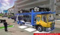 Police Airplane Cars Transporter: Haulers Driving Screen Shot 13