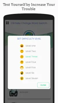 Climate Change Word Search (Puzzle Game) Screen Shot 3