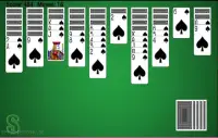 Spider Solitaire - Free Screen Shot 1