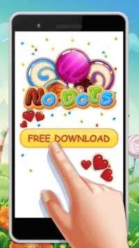 NoDots! Donuts Match 3 Puzzle Game Screen Shot 0