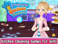 Princess Doll Kitchen Cleaning Screen Shot 0